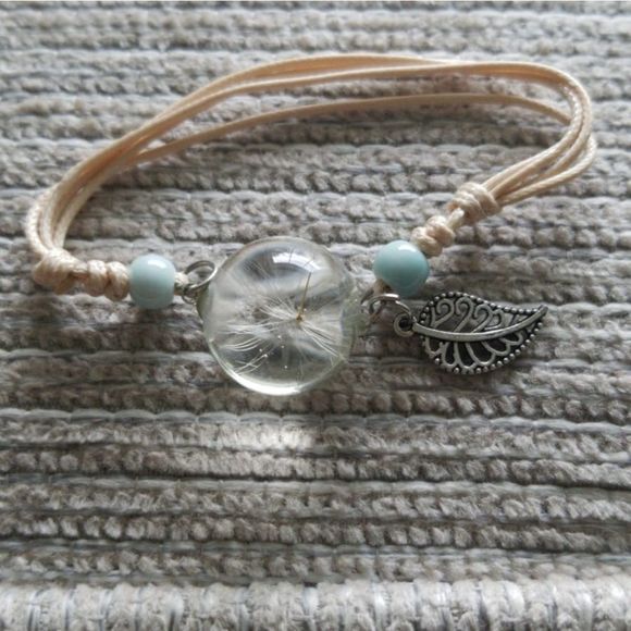 2020 New Newest Dry Plant Specimen Bracelet Glass - Picture 5 of 5